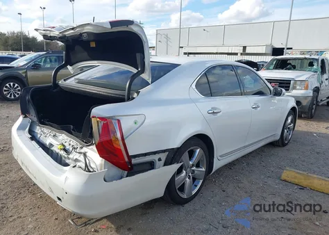 2010 Lexus Ls 460 из США, поврежденный, VIN JTHBL5EF2A5092581